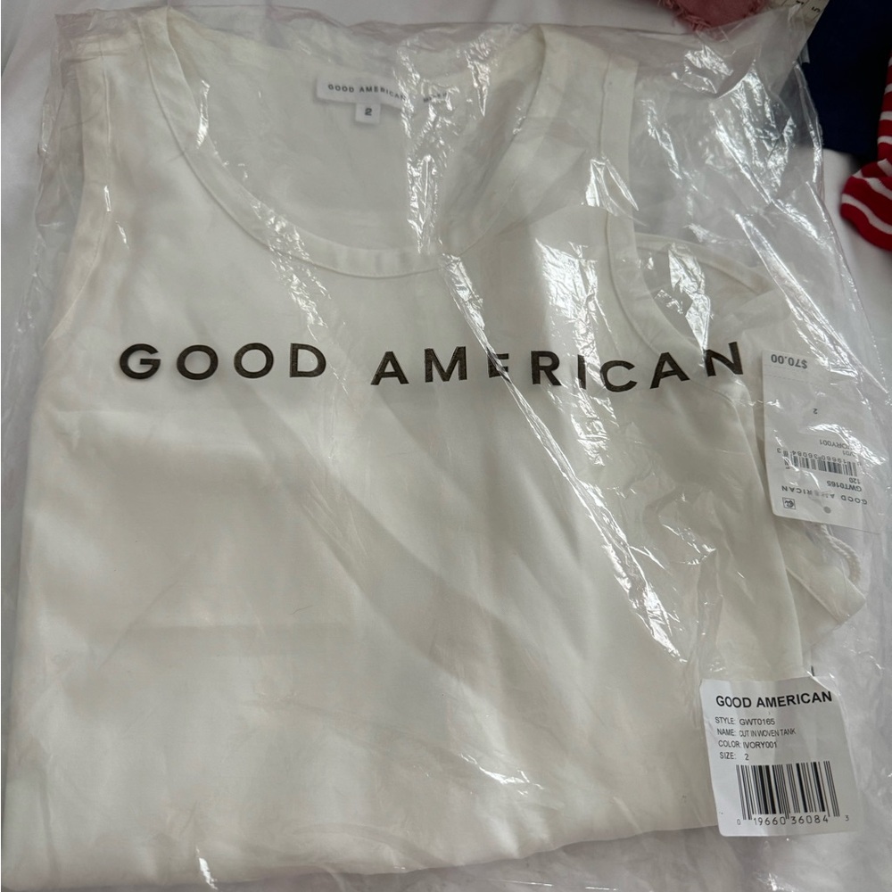 White dressy tank, or nice with jeans